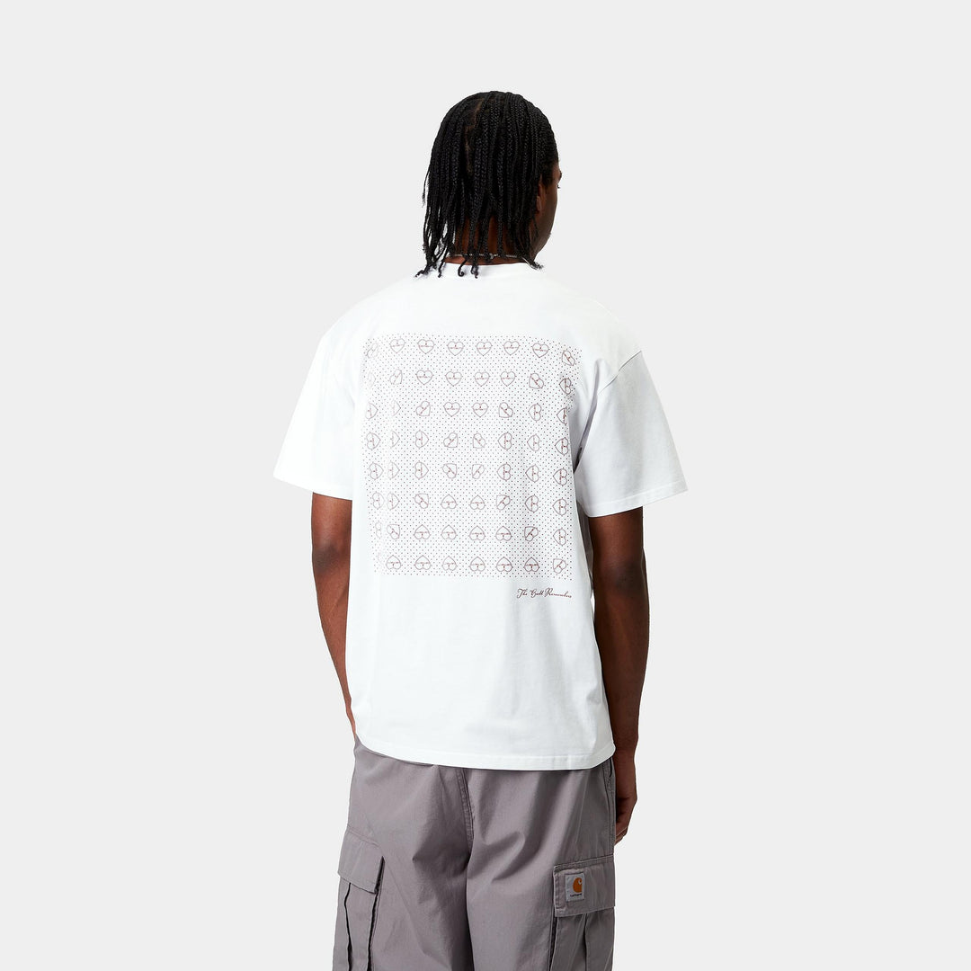 S/S Furoshiki T-shirt White / Red / ---