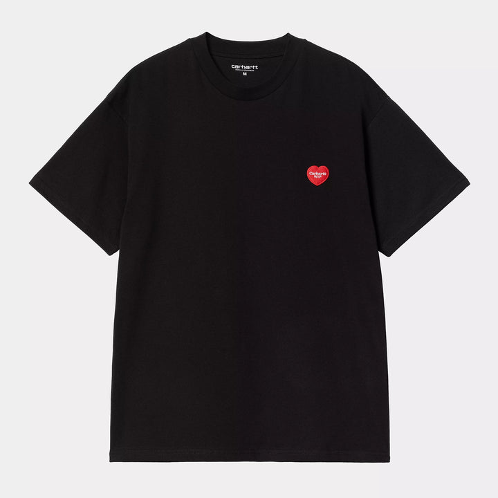 S/S Heart Ii Hartt T-shirt Black