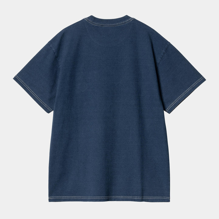 S/S Ingo Pocket T-shirt Dark Blue / Garment Dyed