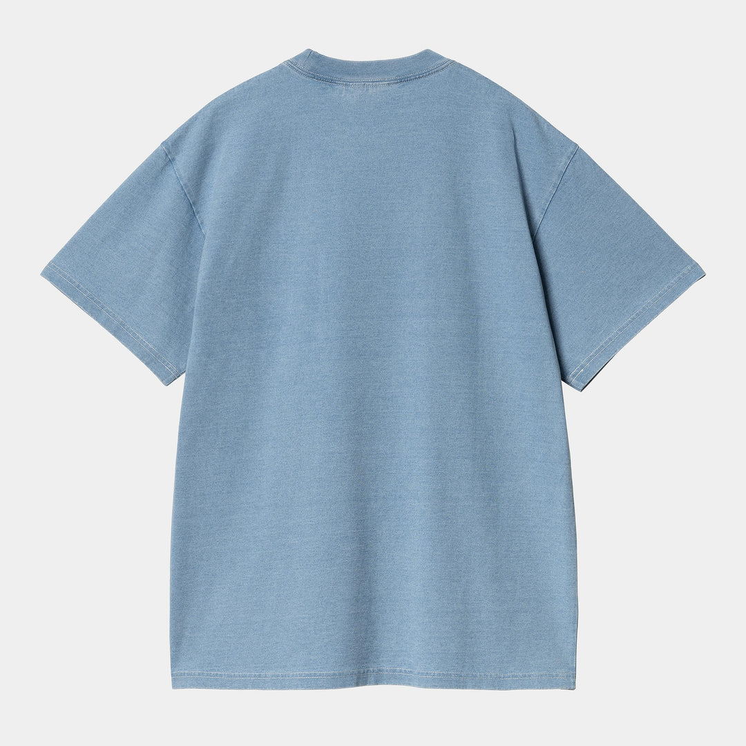 S/S Ingo Pocket T-shirt Light Blue / Garment Dyed
