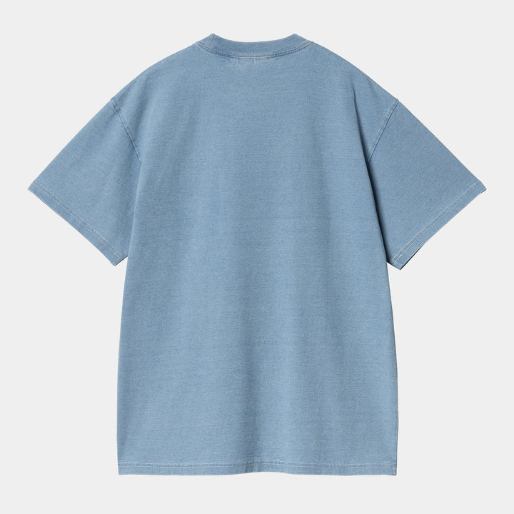 S/S Ingo Pocket T-shirt Light Blue / Garment Dyed
