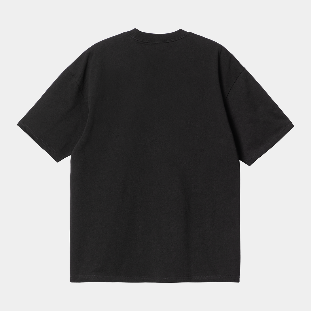 S/S Mist T-shirt Black / Wax