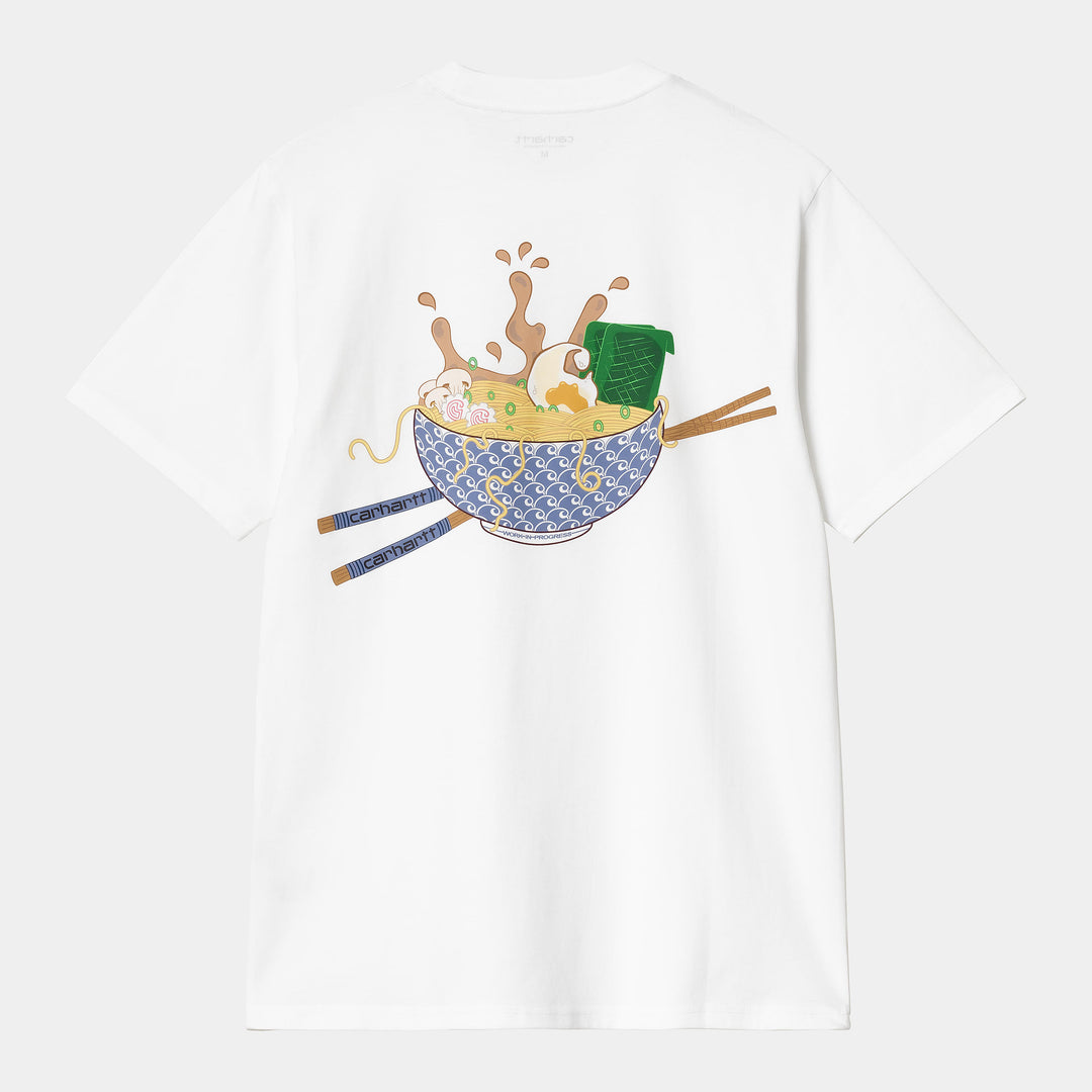 S/S Noodle Soup T-shirt White