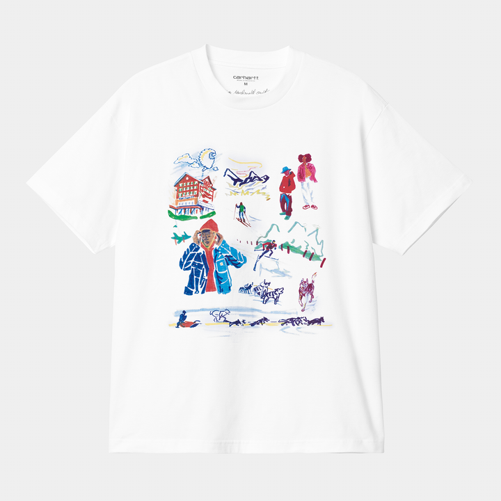 S/S Ollie Mac Chalet T-s White