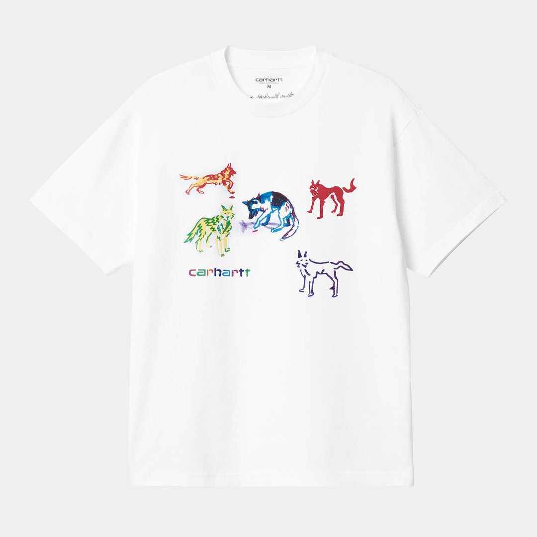 S/S Ollie Mac Huskies T-s White