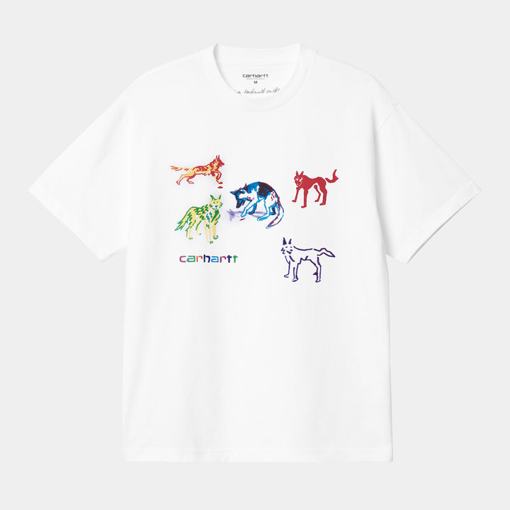 S/S Ollie Mac Huskies T-s White