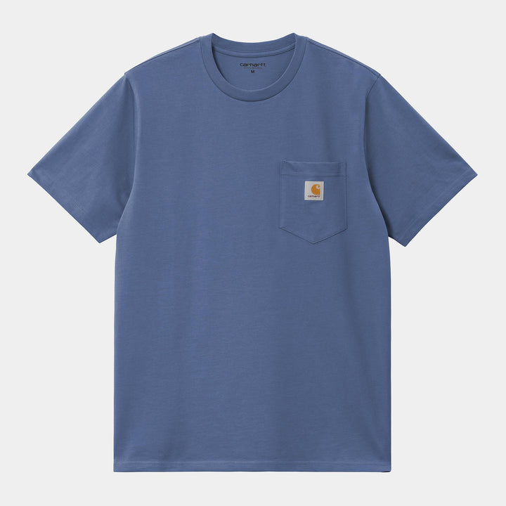 S/S Pocket T-shirt Blue Iris