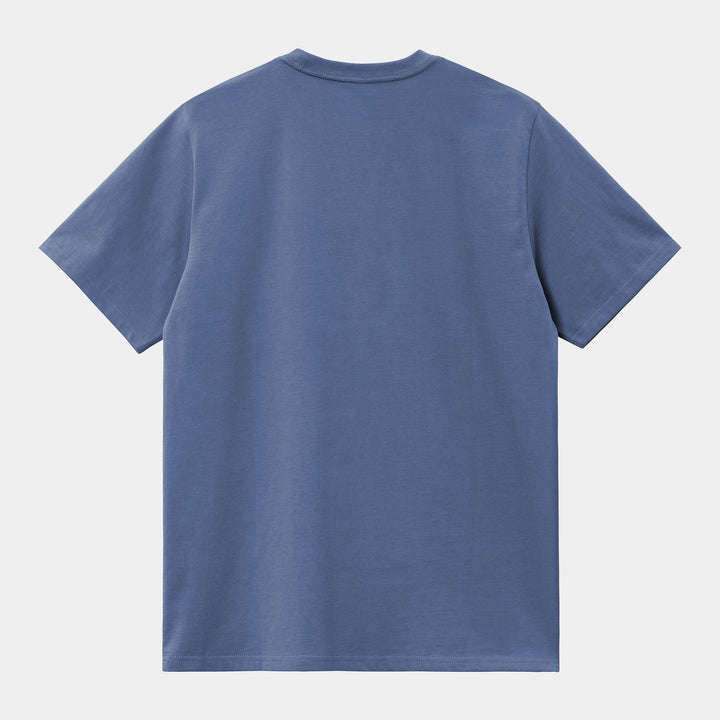 S/S Pocket T-shirt Blue Iris