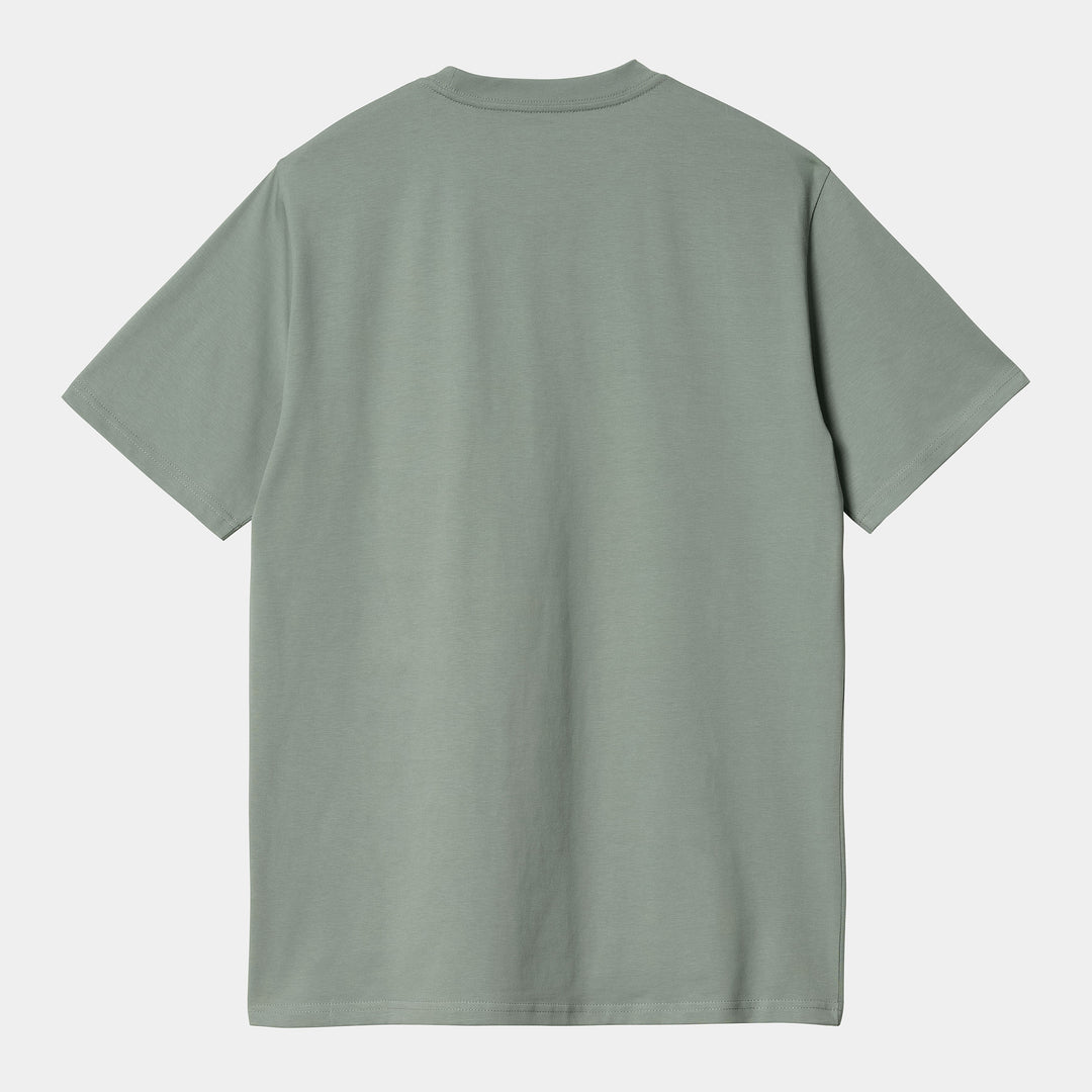 S/S Pocket T-shirt Glassy Teal