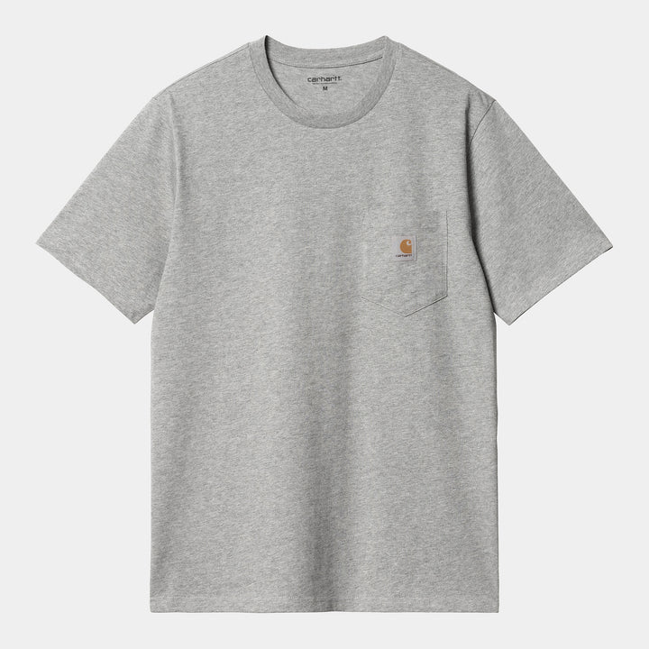 S/S Pocket T-shirt Grey Heather