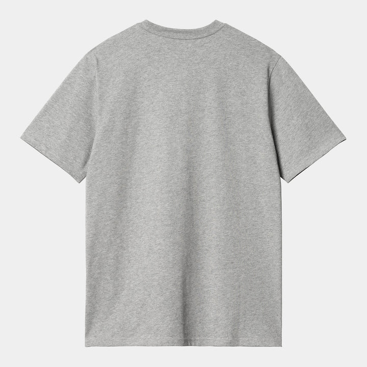 S/S Pocket T-shirt Grey Heather