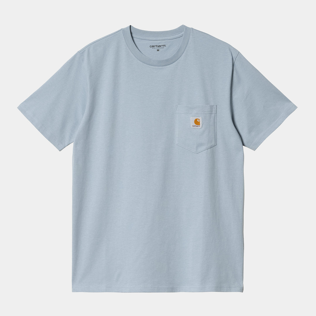 S/S Pocket T-shirt Misty Sky