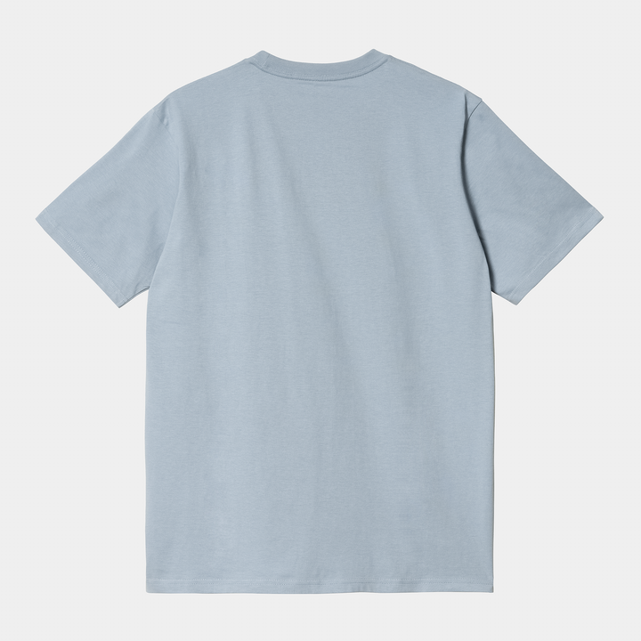 S/S Pocket T-shirt Misty Sky