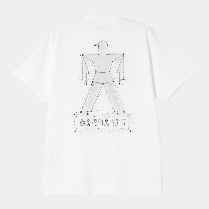 S/S Stargazer T-shirt White / Black