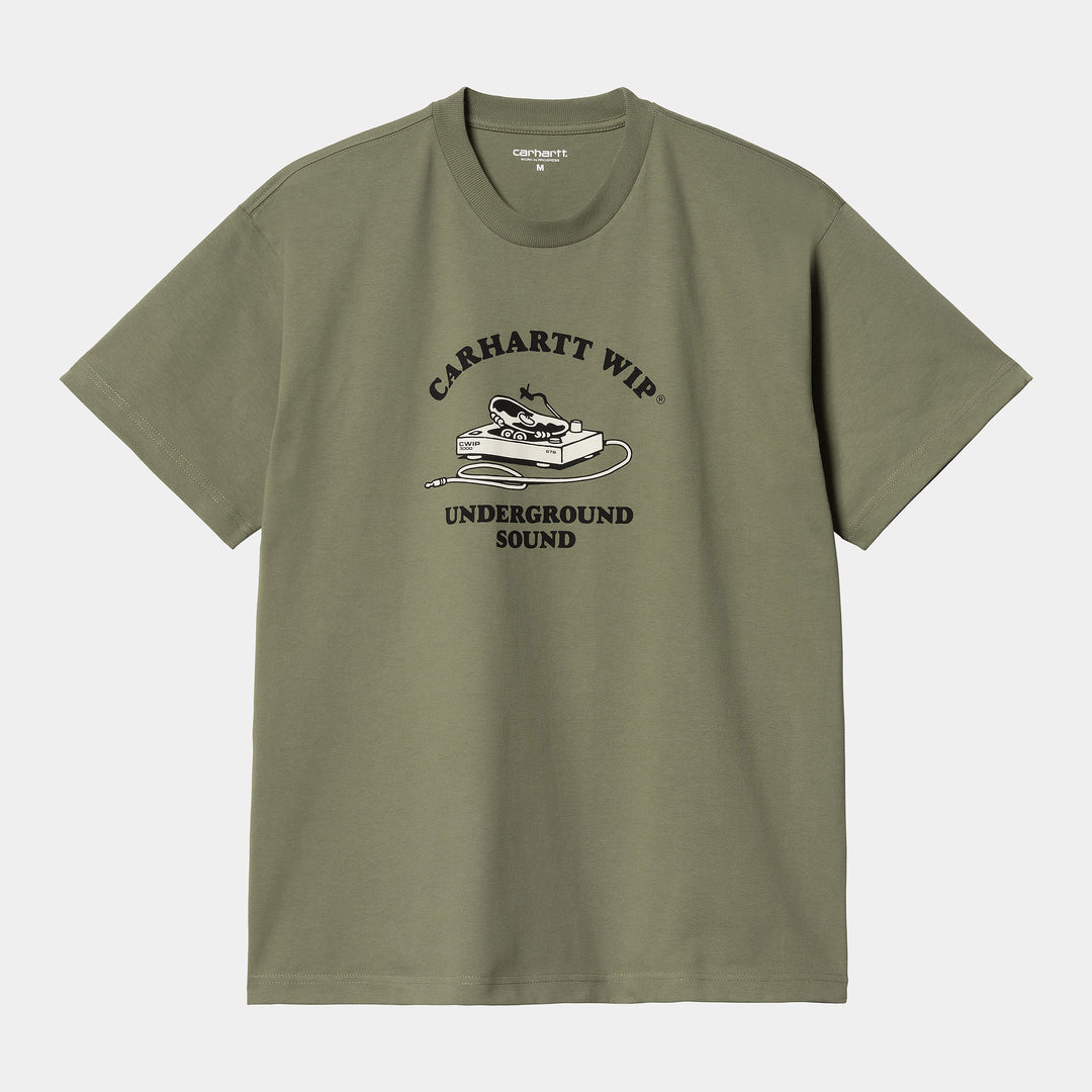 S/S Underground Sound T-shirt Dollar Green