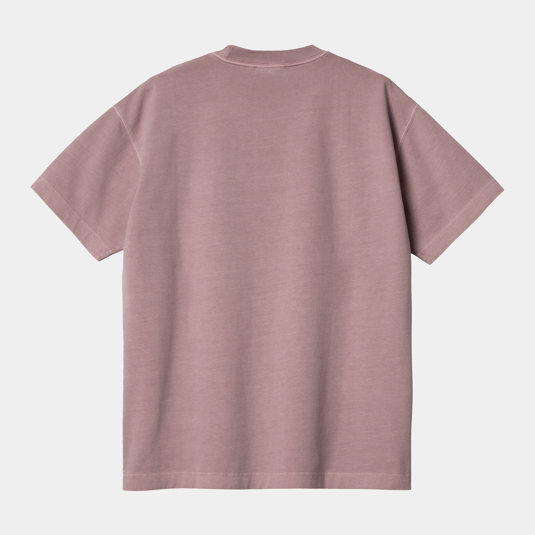 S/S Vista T-shirt Glassy Pink Garment Dyed