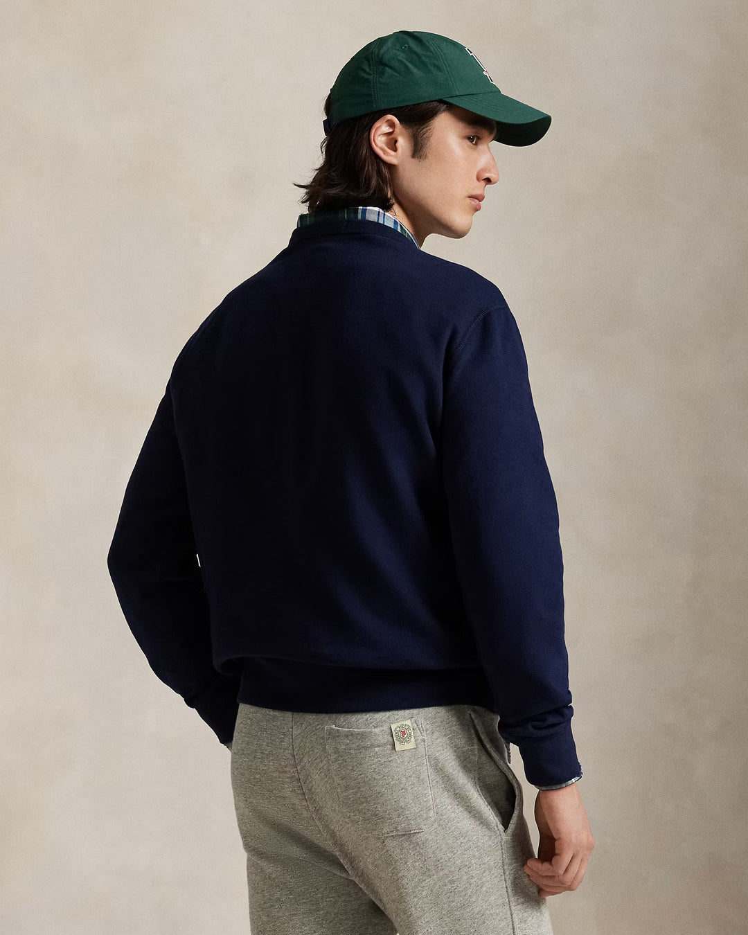 The Rl Fleece Sweatshirt Long Sleeve Knit