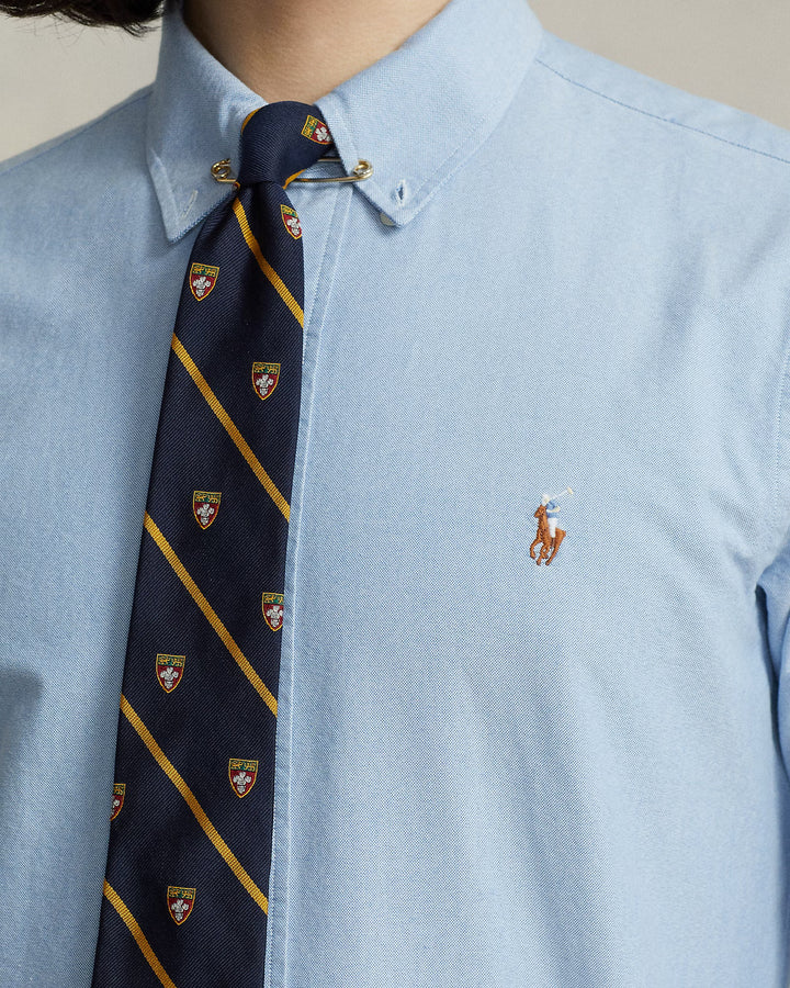 Custom Fit Oxford Shirt Long Sleeve Sport Shirt