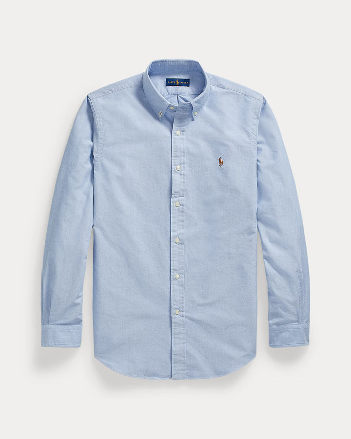 Custom Fit Oxford Shirt Long Sleeve Sport Shirt