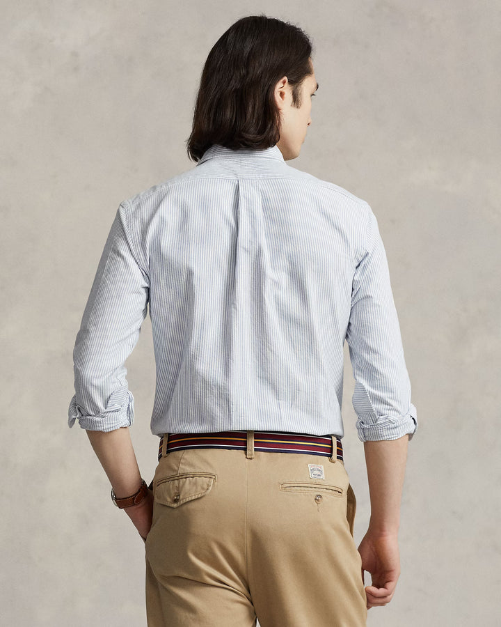 Custom Fit Oxford Shirt Long Sleeve Sport Shirt