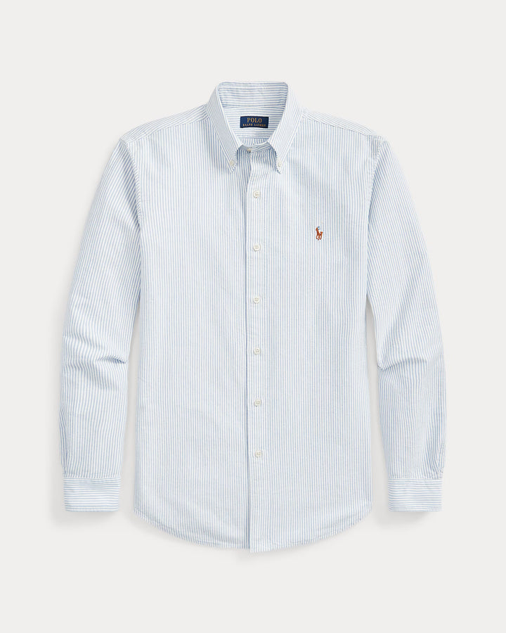 Custom Fit Oxford Shirt Long Sleeve Sport Shirt