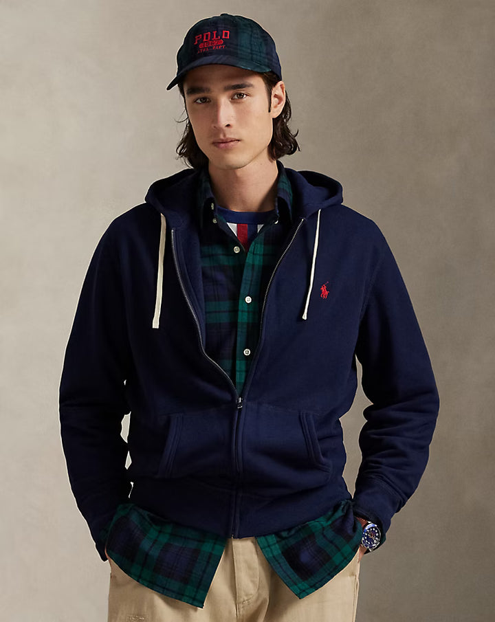 The Rl Fleece Hoodie Long Sleeve Knit