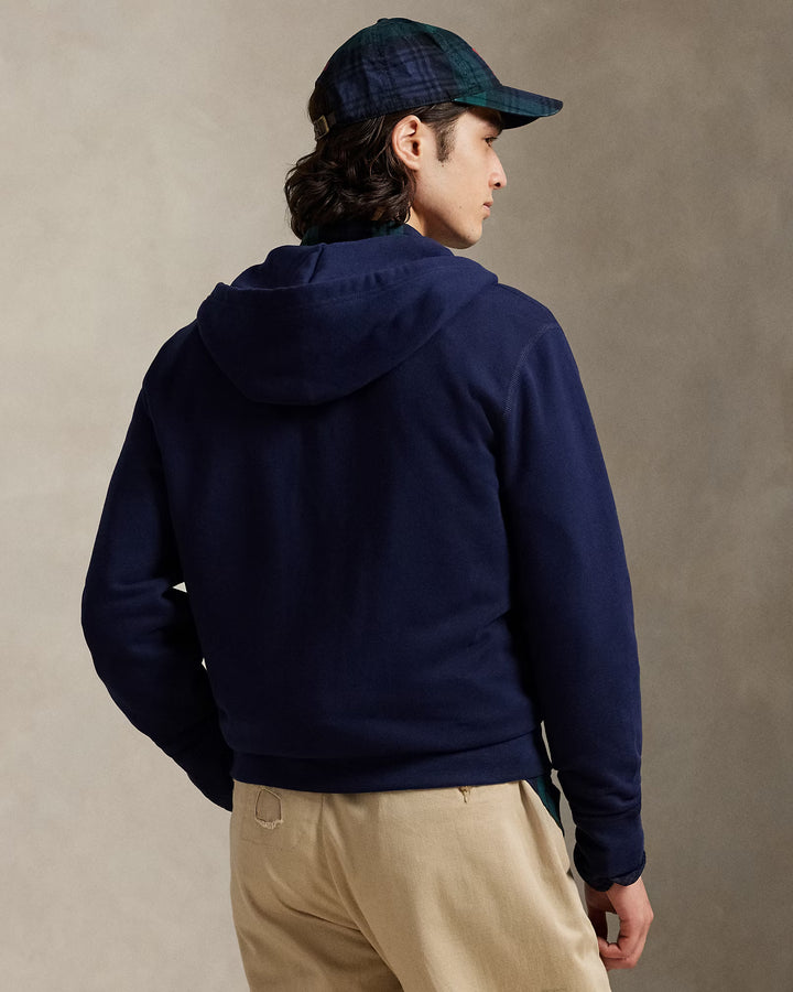 The Rl Fleece Hoodie Long Sleeve Knit