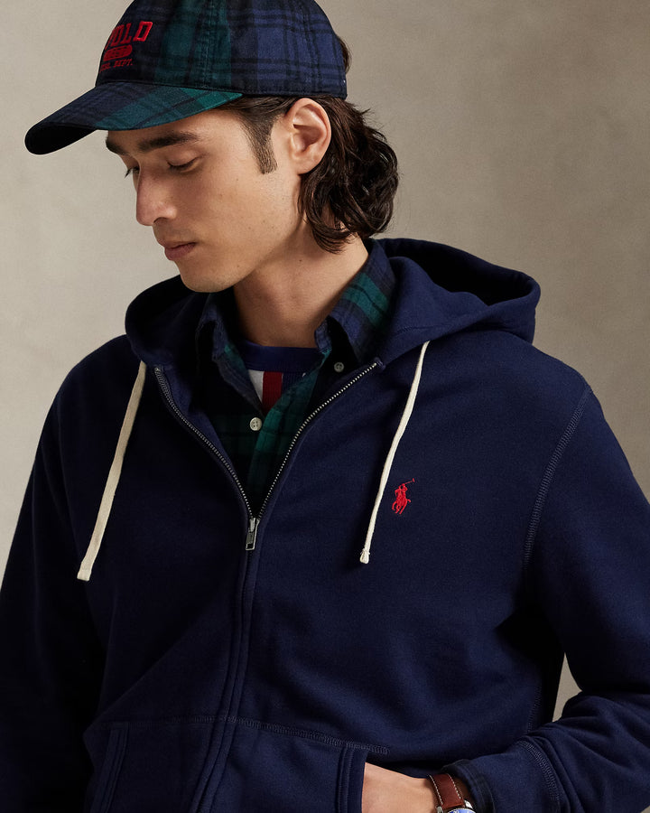 The Rl Fleece Hoodie Long Sleeve Knit