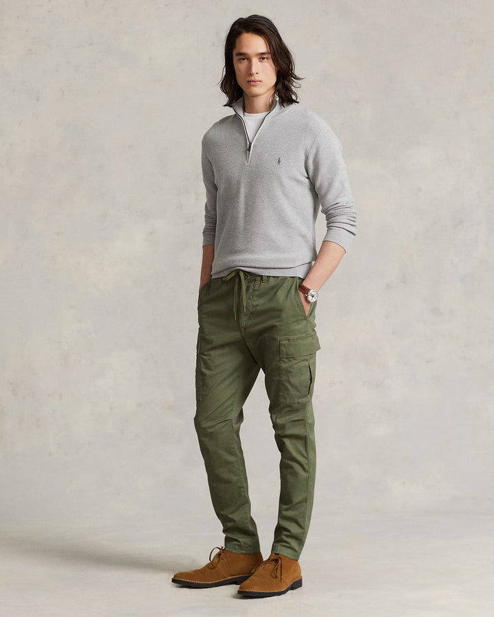 Mesh-knit Cotton Quarter Andover Heather - The Road 1380