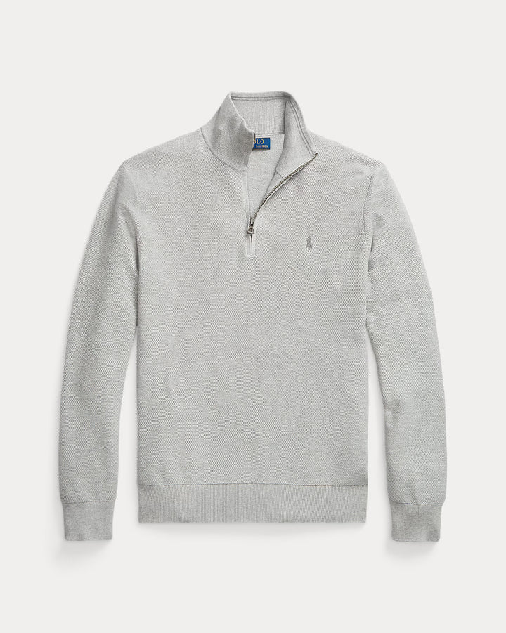 Mesh-knit Cotton Quarter Andover Heather - The Road 1380