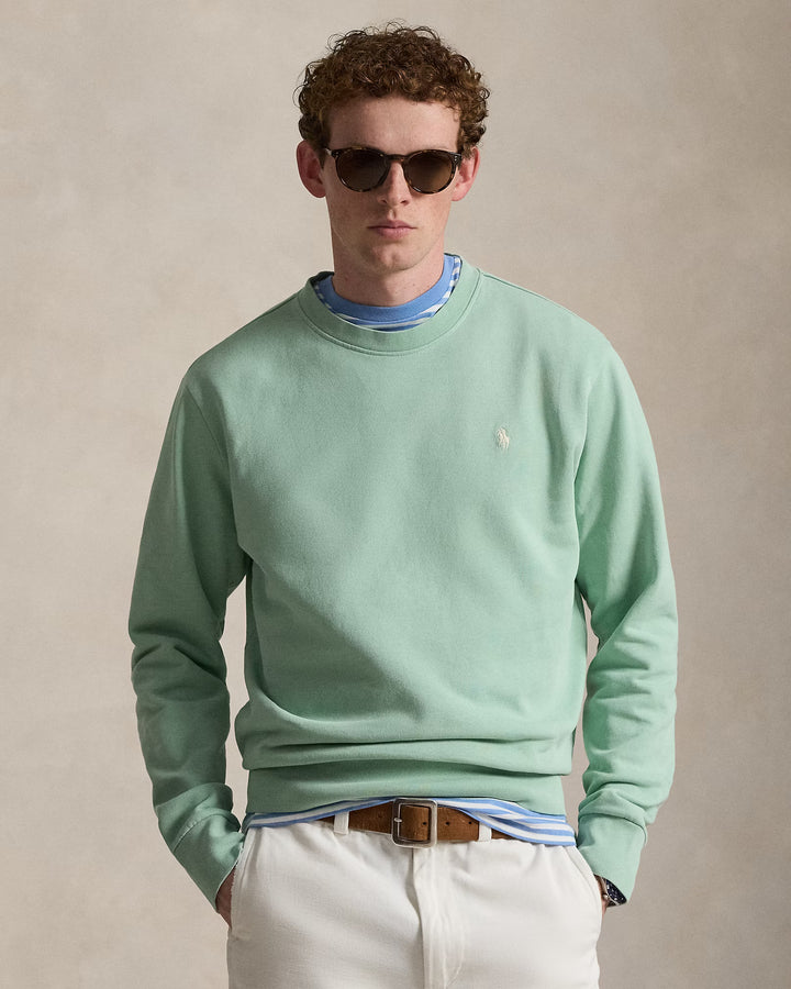 Loopback Fleece Sweatshirt Celadon - The Road 1380