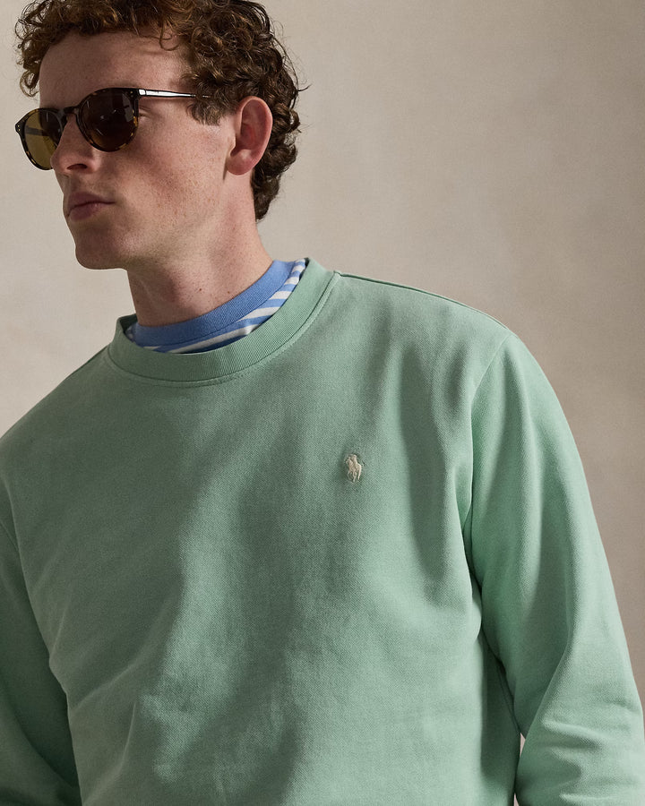 Loopback Fleece Sweatshirt Celadon - The Road 1380
