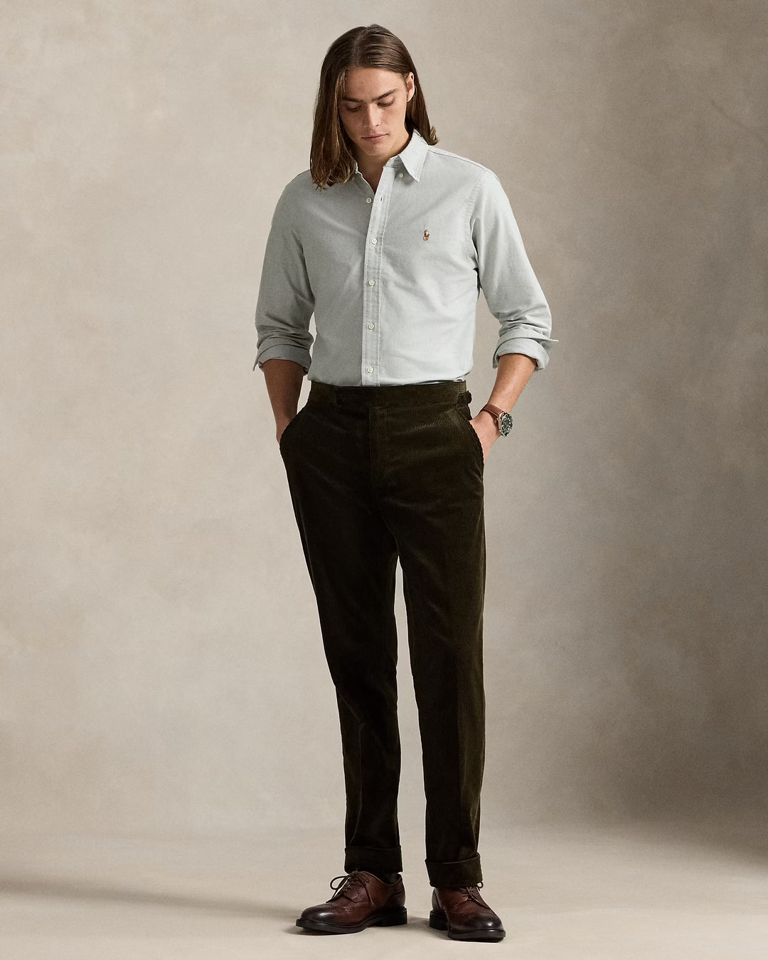 The Iconic Oxford Shirt Long Sleeve Sport Shirt
