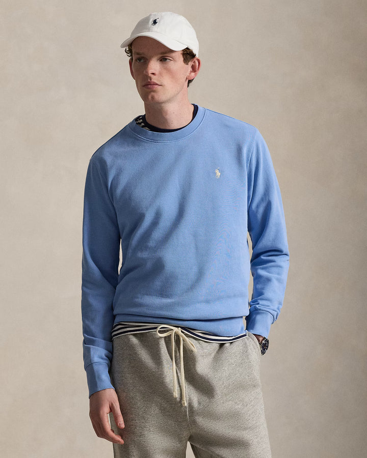 Loopback Fleece Sweatshirt Bristol Blue - The Road 1380