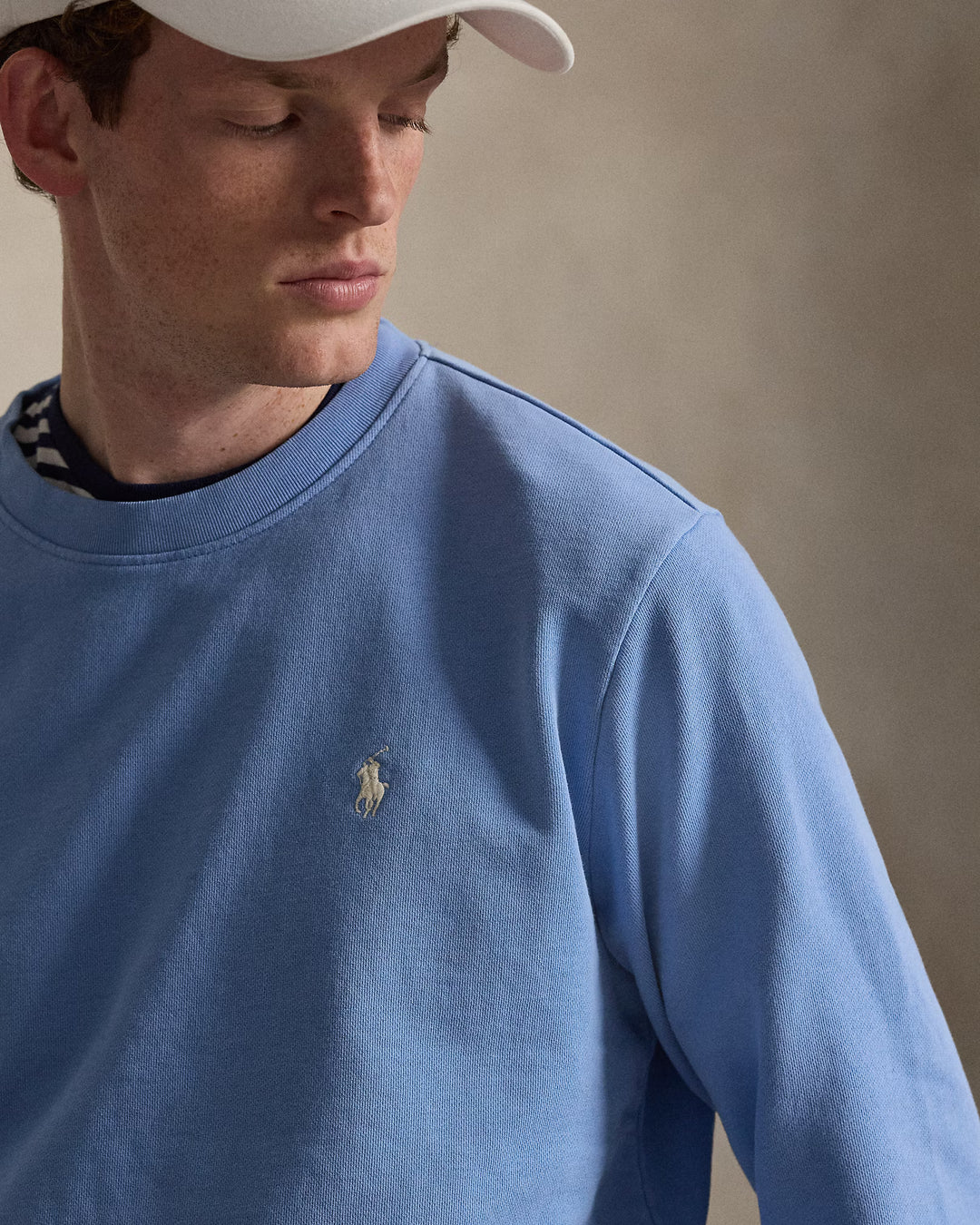 Loopback Fleece Sweatshirt Bristol Blue - The Road 1380