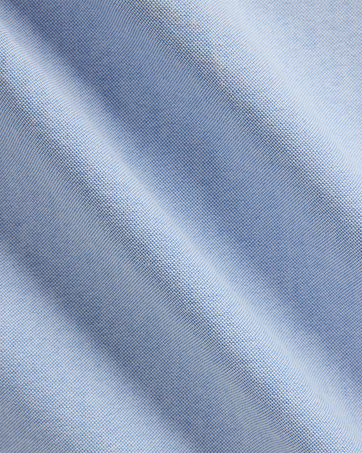 Custom Fit Polo Bear Oxford Shir Bsr Blue