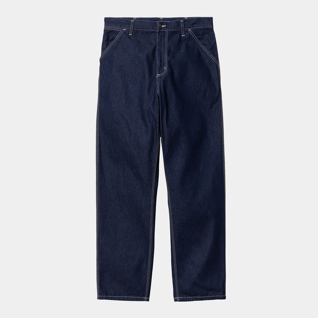 Simple Pant Blue One Wash