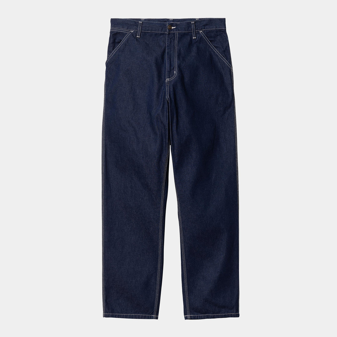 Simple Pant Blue One Wash - The Road 1380