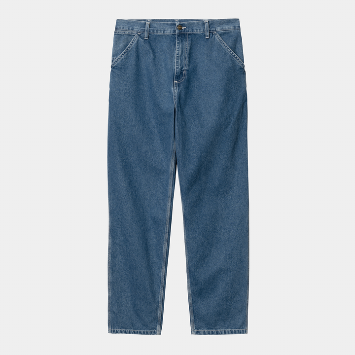 Simple Pant Blue Stone Washed - The Road 1380