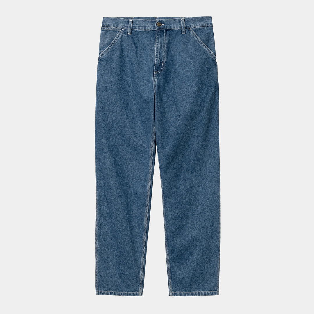 Simple Pant Blue Stone Washed - The Road 1380