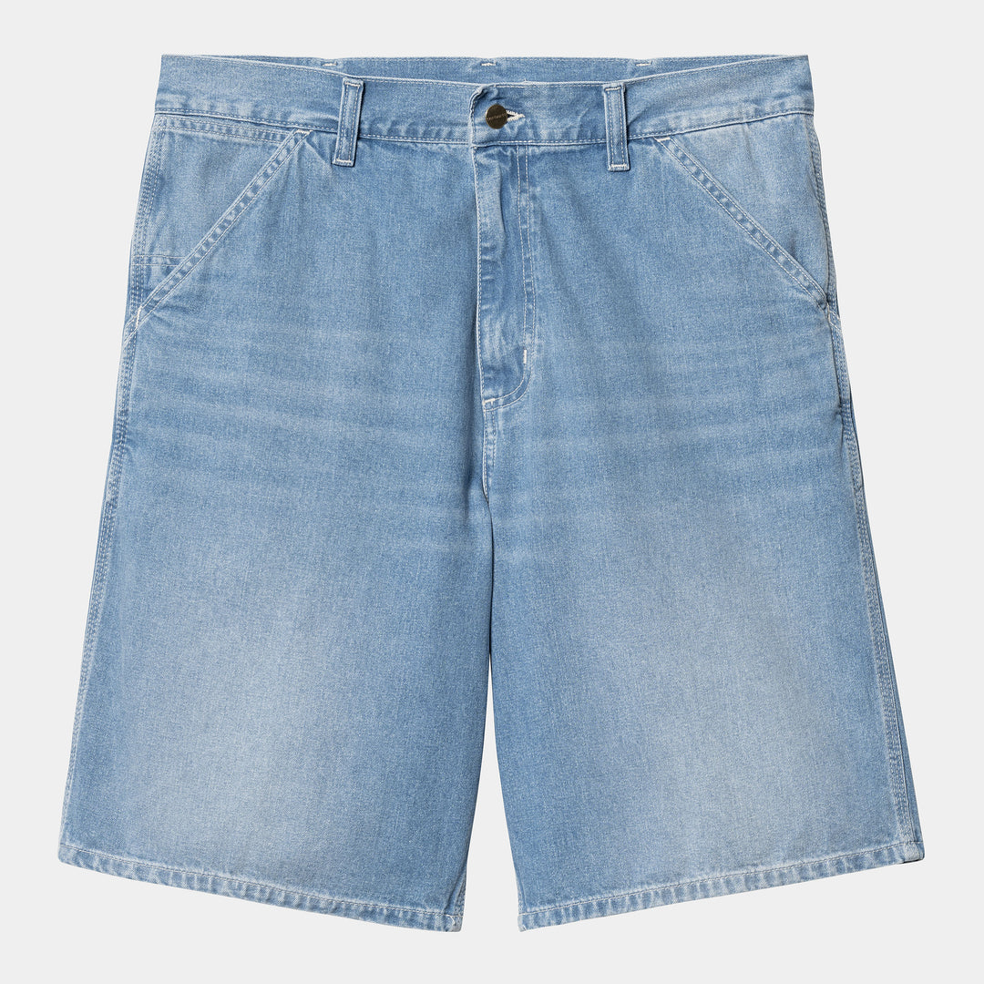 Simple Short Blue Light True Washed