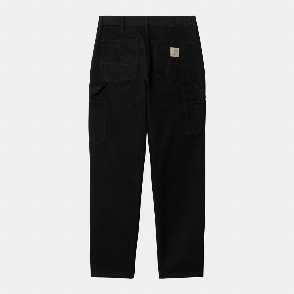 Single Knee Pant Black Rinsed - The Road 1380