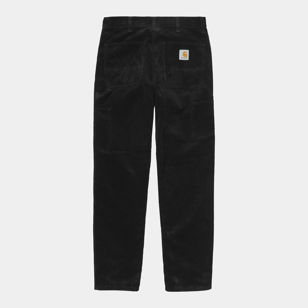 Single Knee Pant Black Rinsed - The Road 1380