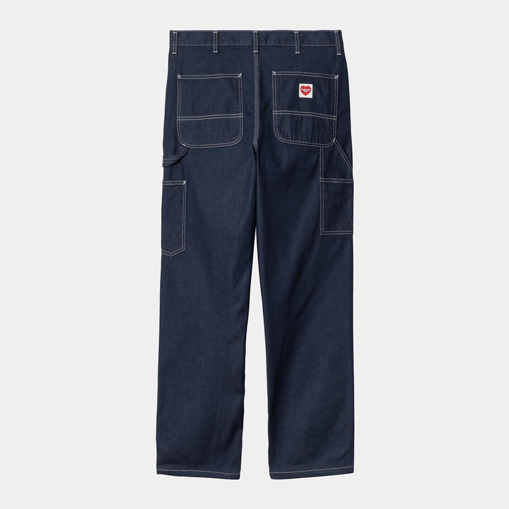 Single Knee Pant Blue Rinsed