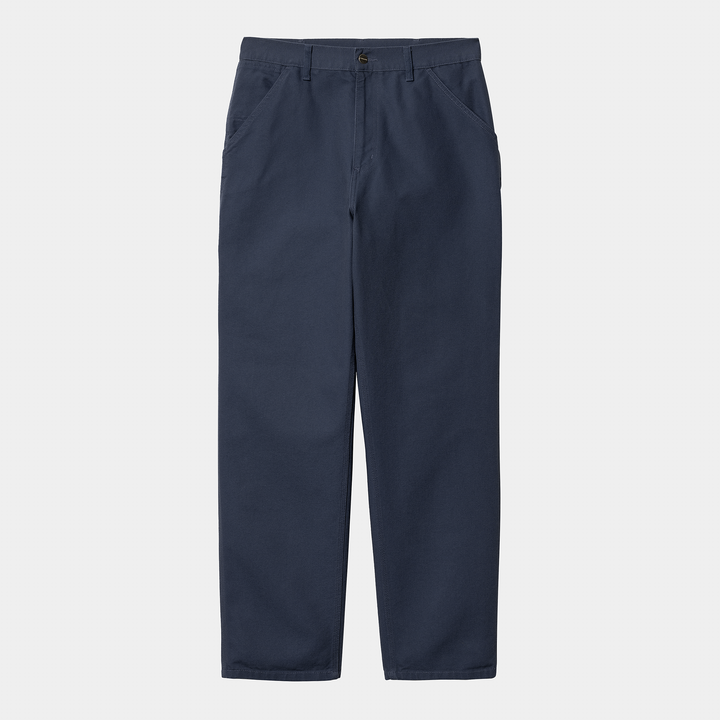 Single Knee Pant Blue Rinsed