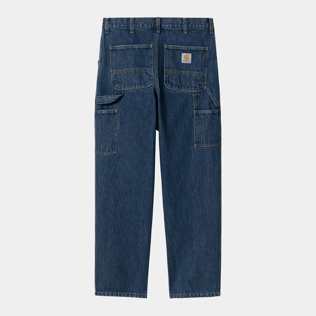 Single Knee Pant Blue Stone Washed