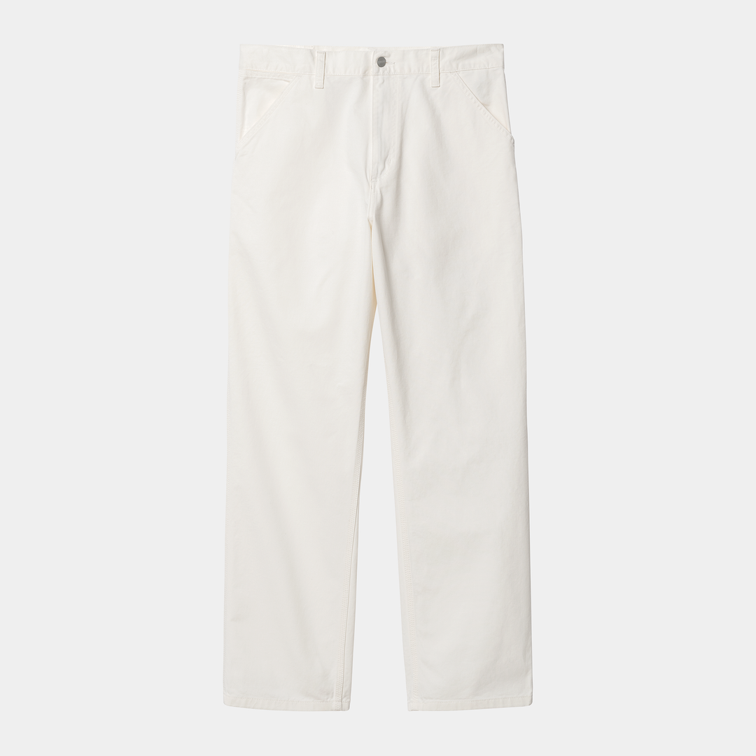 Single Knee Pant Off-white / Rinsed