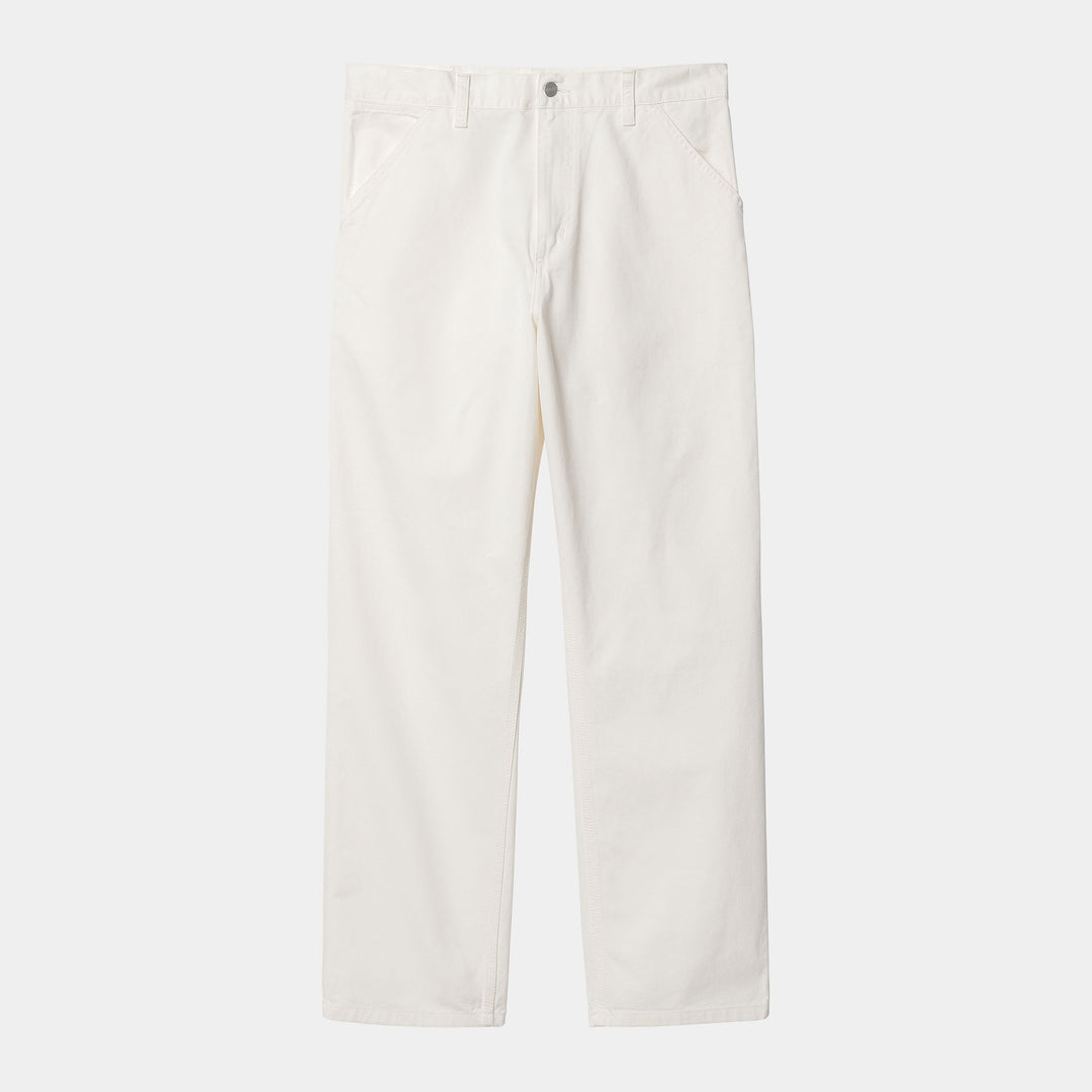 Single Knee Pant Off-white / Rinsed