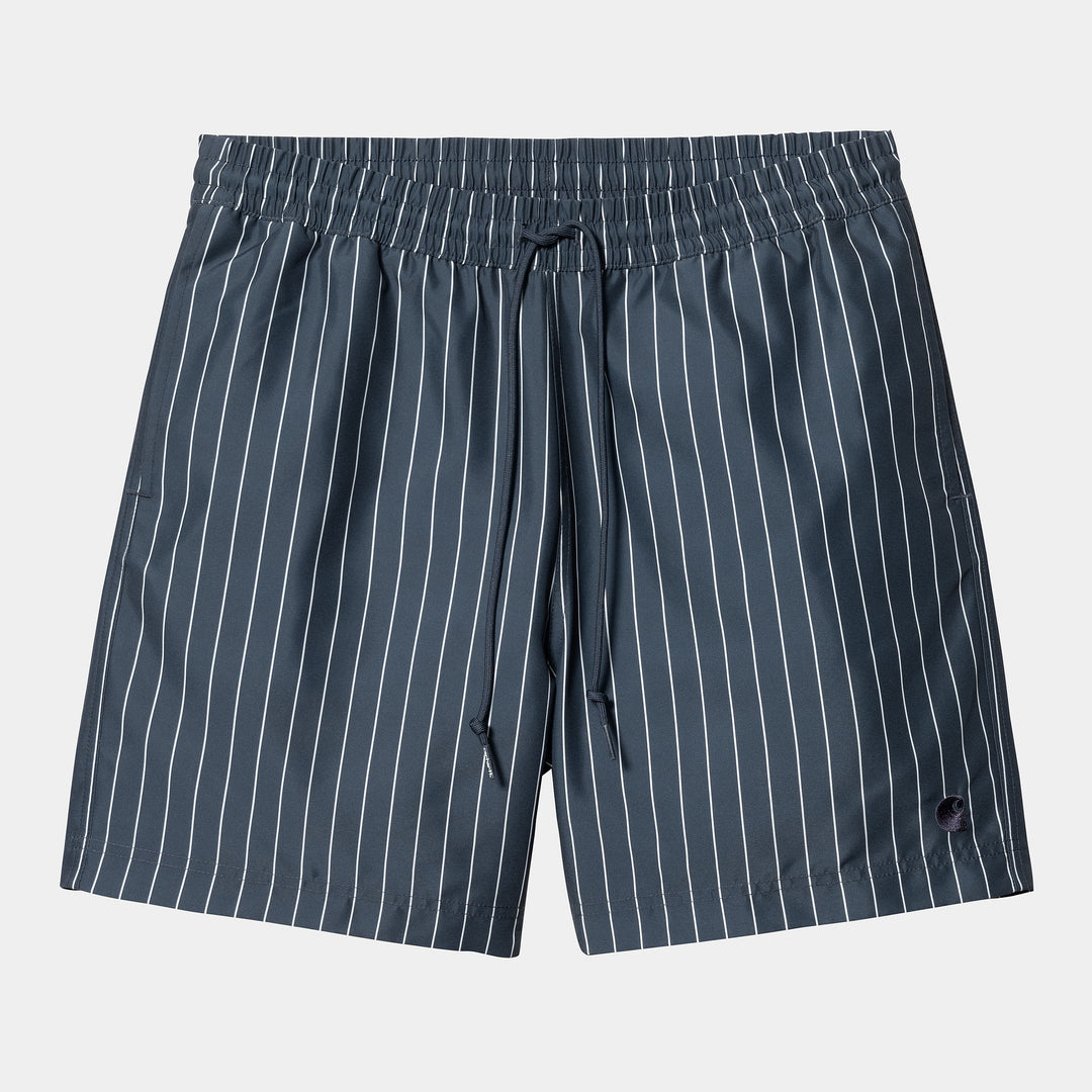 Slater Swim Trunks Cason Stripe Vertical, Blue / ---