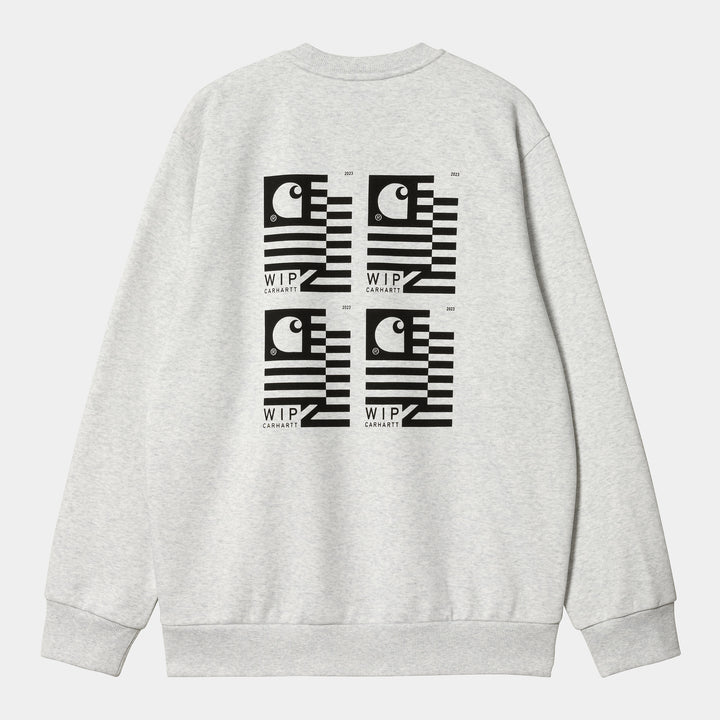 Stamp State Sweat Ash Heather / Black